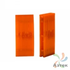 Адаптер для узких лент 2 x 15 мм для TSC TE200, Godex G530, Оранжевый