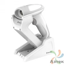 Сканер штрих-кода Newland HR3280 Marlin 1D/2D  CMOS-имиджер, Белый беспроводной, Bluetooth, USB-HID, блок питания, подставка, ЕГАИС