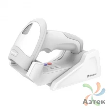 Сканер штрих-кода Newland HR3280 Marlin 1D/2D  CMOS-имиджер, Белый беспроводной, Bluetooth, USB-HID, блок питания, подставка, ЕГАИС