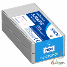 Картридж Epson SJIC22P(C) для TM-C3520 (Голубой)