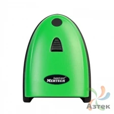 Сканер штрих-кода Mertech CL-2200 1D/2D  2D Imager, Зеленый беспроводной, Bluetooth, USB кабель, ЕГАИС