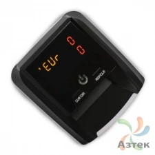 Детектор валют автоматический Mertech D-20A PROMATIC (без АКБ) LED Черный RUB, USD, EUR