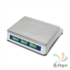 Весы Mertech M-ER 223 AC-32.5 LCD настольные торговые до 32 кг, нержавеющая сталь
