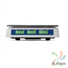 Весы Mertech M-ER 223 AC-32.5 LCD настольные торговые до 32 кг, нержавеющая сталь