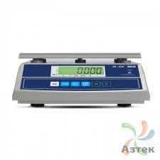Весы Mertech M-ER 326 AF-6.1 LCD настольные фасовочные до 6 кг, нержавеющая сталь