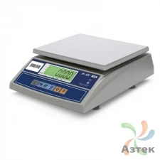 Весы Mertech M-ER 326 ADF-15.2 LCD настольные фасовочные до 15 кг, нержавеющая сталь