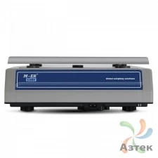 Весы Mertech M-ER 326 ADF-15.2 LCD настольные фасовочные до 15 кг, нержавеющая сталь