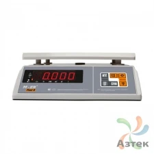 Весы Mertech M-ER 326 AFU-32.1 LED RS-232 настольные фасовочные до 32 кг, пластик