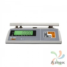 Весы Mertech M-ER 326 AFU-32.1 RS-232 настольные фасовочные до 32 кг, пластик