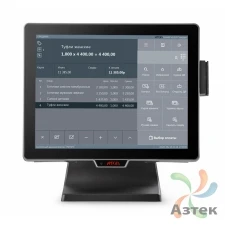 Pos-компьютер Атол JAZZ 16 Pro Серый, Intel Celeron Elkhart Lake J6412, Quad Core, 2.0 GHz, 2 ГГц, 128 Гб SSD, 8 Гб DDR4