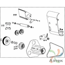 Внутренний смотчик этикеток (установочный комплект) Zebra ZT510