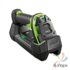 Сканер штрих-кода Zebra DS3678-SR3U42A0SFC 1D/2D  2D Imager, Зеленый беспроводной, Bluetooth, USB кабель, блок питания, подставка
