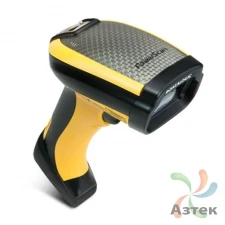 Сканер штрих-кода Datalogic PBT9100-RBK10EU 1D  1D Imager, Желтый беспроводной, Bluetooth, RS-232 кабель, USB кабель, блок питания