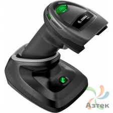 Сканер штрих-кода Zebra DS2278 2D  2D Imager, темный беспроводной, Bluetooth, USB кабель, подставка, ЕГАИС
