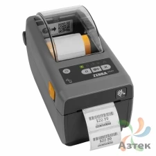 Принтер этикеток Zebra ZD411 термо 203, Bluetooth, USB, USB Host, ZD4A022-D0EM00EZ