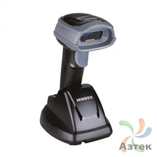 Сканер штрих-кода Mindeo CS2190 1D  1D Laser, темный беспроводной, Bluetooth, радиоканал, USB кабель, подставка