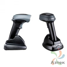 Сканер штрих-кода Mindeo CS2190 1D  1D Laser, темный беспроводной, Bluetooth, радиоканал, USB кабель, подставка