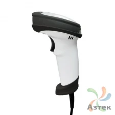 Сканер штрих-кода Mindeo MD6600-SR-HC 1D/2D  2D Imager SR, Белый ручной, USB кабель, антибакт. покрытие, без подставки, стекло Закаленное стекло
