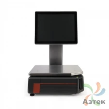 Весы Mertech M-ER 727 PM-15.2 Ethernet USB WiFi настольные торговые до 15 кг с печатью этикеток