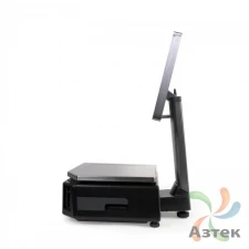 Весы Mertech M-ER 727 PM-15.2 Ethernet USB WiFi настольные торговые до 15 кг с печатью этикеток