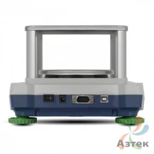 Весы Mertech M-ER 123 АCFJR-600.01 USB RS-232 настольные лабораторные до 0,6 кг с индикатором TFT, металл, пластик