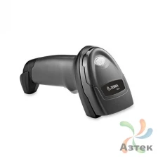 Сканер штрих-кода Zebra DS2208 1D/2D  2D Imager, Черный ручной, USB кабель, подставка