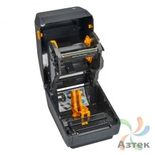 Принтер этикеток Zebra ZD421T термотрансферный 300, USB, USB Host, ZD4AC43-309M00EZ