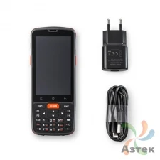 Терминал сбора данных Атол Smart.Slim полный 2D 2D E3 темный 16 Гб, 24 кл., Android, Bluetooth, WiFi, 3G, GPS, БП, камера, DataMobile Online Lite + Модуль Маркировка, блок питания