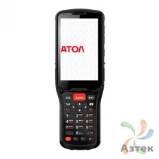 Терминал сбора данных Атол Smart.Prime полный 1D/2D 2D E3 темный 64 Гб, 26 кл., Android, Bluetooth, WiFi, 4G, GPS, БП, камера, ремешок, блок питания
