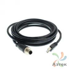 Кабель интерфейсный Male, темный, прямой, 5 м для Datalogic Matrix 220