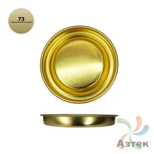 Крышка Евро жестяная 73 мм (к) Золотой (Золотистый) стенка до 1,8 высота 8 производитель IQ code