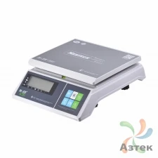 Весы Mertech M-ER 326 AFU-3.01 LCD USB с вторым дисплеем настольные фасовочные до 3 кг, пластик