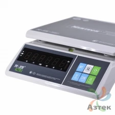 Весы Mertech M-ER 326 AFU-32.1 LED USB с вторым дисплеем настольные фасовочные до 32 кг, пластик