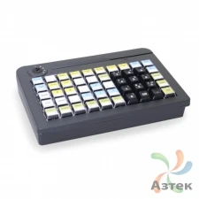 Pos-клавиатура Mertech KB-60 Черный с ридером магнитных карт на 1, 2, 3 дорожки