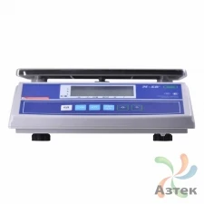 Весы Mertech M-ER 326 AF-6.1 LCD с вторым дисплеем настольные фасовочные до 6 кг, нержавеющая сталь