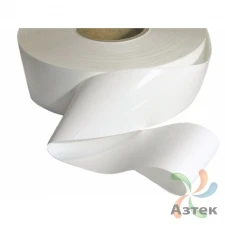 Нейлоновая лента термоклеевая 20мм х 200м втулка 76 мм, цвет - белый	