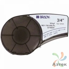 Картридж Brady M21-750-595-PL для BMP21, M210 и M211 (Белый на фиолетовом)