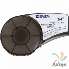 Картридж Brady M21-750-595-GY для BMP21, M210 и M211 (Черный на сером)