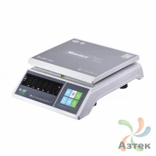 Весы Mertech M-ER 326 AFU-6.01 USB с вторым дисплеем настольные фасовочные до 6 кг, пластик