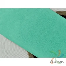 Лента из искусственной кожи 10мм х 50м втулка 76 мм, цвет - бирюзовый