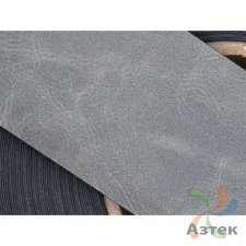 Лента из искусственной кожи 10мм х 50м втулка 76 мм, цвет - серый