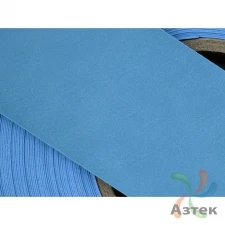 Лента из искусственной кожи 15мм х 50м втулка 76 мм, цвет - голубой