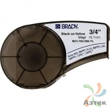 Картридж Brady M21-750-595-YL для BMP21, M210 и M211 (Черный на желтом)