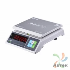 Весы Mertech M-ER 326 AFU-32.1 с вторым дисплеем настольные фасовочные до 32 кг, пластик, LED