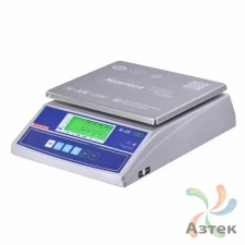 Весы Mertech M-ER 326 AF-15.2 с вторым дисплеем настольные фасовочные до 15 кг, нержавеющая сталь