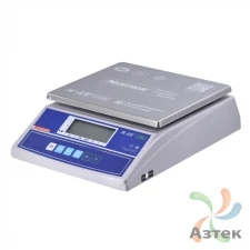 Весы Mertech M-ER 326 AF-6.1 USB с вторым дисплеем настольные фасовочные до 6 кг, нержавеющая сталь