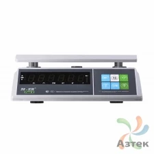 Весы Mertech M-ER 326 AFU-6.01 с вторым дисплеем настольные фасовочные до 6 кг, пластик