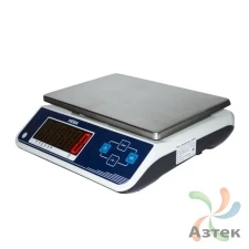 Весы Невские весы HB-25-1.5-101к настольные порционные до 25 кг, нержавеющая сталь, красный светодиодный