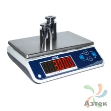 Весы Невские весы HB-25-1.5-101к настольные порционные до 25 кг, нержавеющая сталь, красный светодиодный