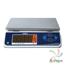 Весы Невские весы HB-25-1.5-101к настольные порционные до 25 кг, нержавеющая сталь, красный светодиодный